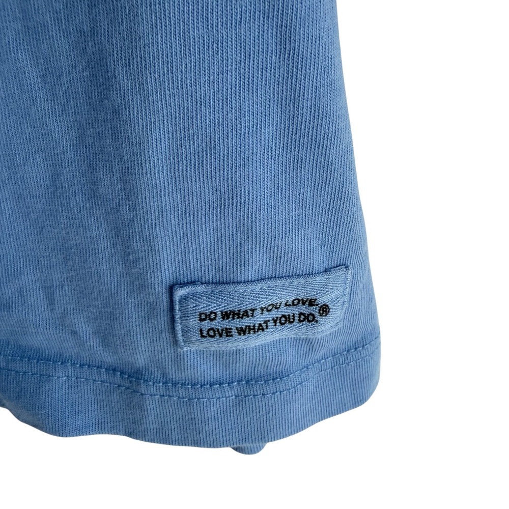 LIFE IS GOOD Blue Waveheart Ladies Casual Crusher Tee, XL - Picture 6 of 7